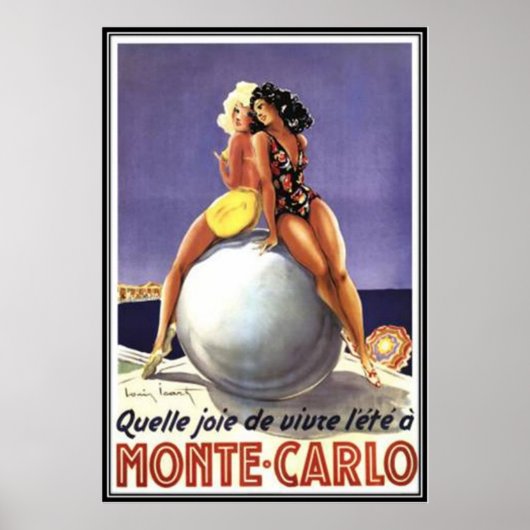 Monte-Carlo, Monaco - Poster (Voorkant)