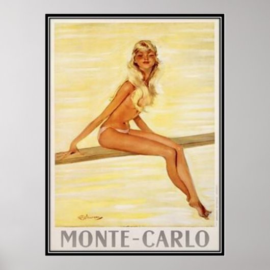 Monte-Carlo, Monaco - Poster (Voorkant)