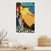 Monte Carlo Monaco  Poster (Keuken)