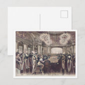 Monte Carlo Monaco Roulette Casino c1910s Briefkaart (Voorkant / Achterkant)