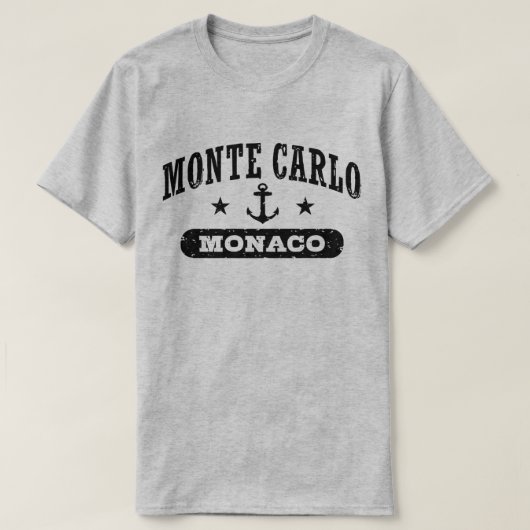 Monte Carlo Monaco T-shirt (Design voorkant)