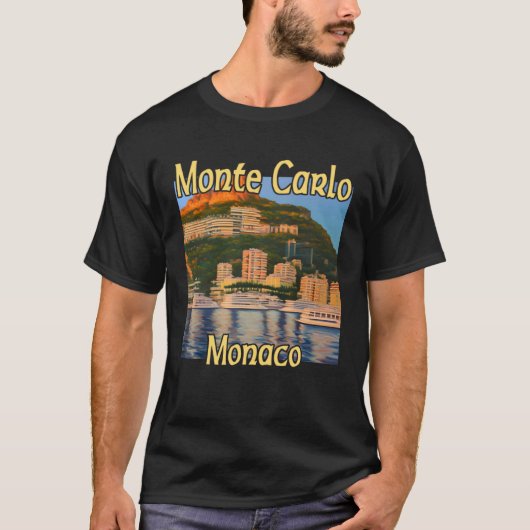 Monte Carlo Monaco T-shirt (Voorkant)