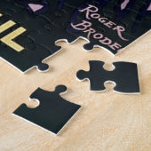  Monte Carlo Monaco Travel Illustration Legpuzzel (Zijkant)