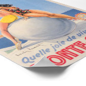 Monte Carlo Monaco Vintage Travel Poster (Hoek)