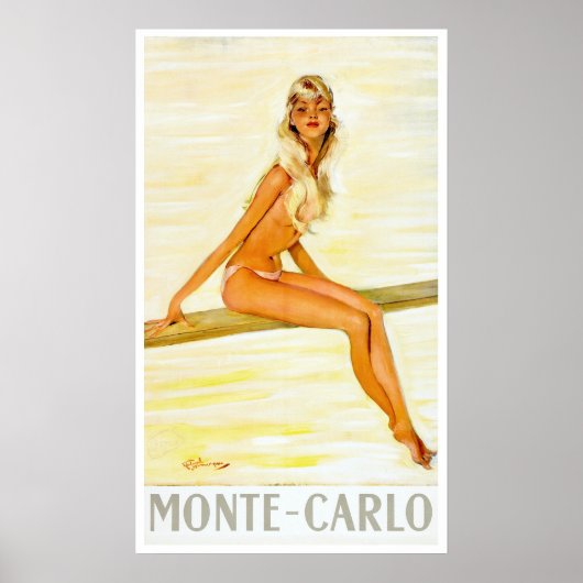 Monte-Carlo Poster (Voorkant)