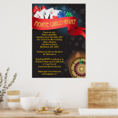 Monte Carlo Poster 26 x 36 (Keuken)
