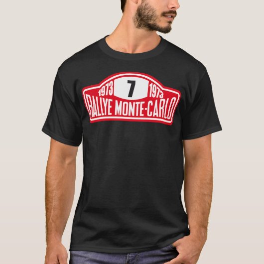 Monte Carlo Rally T-shirt (Voorkant)