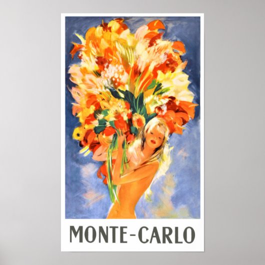 Monte Carlo reisposter Poster (Voorkant)