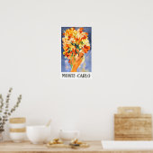 Monte Carlo reisposter Poster (Keuken)
