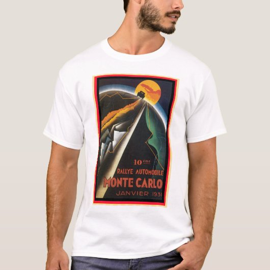 Monte Carlo Reproduction Poster T-Shirt (Voorkant)