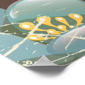 Monte Carlo supercar reisposter Poster (Hoek)