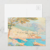 Monte Carlo Uitzicht Briefkaart (Voorkant / Achterkant)