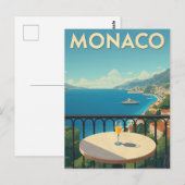 Monte Carlo: waar het Zee sprankelt Briefkaart (Voorkant / Achterkant)