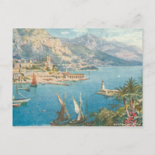Monte Carlo Zee Uitzicht Briefkaart