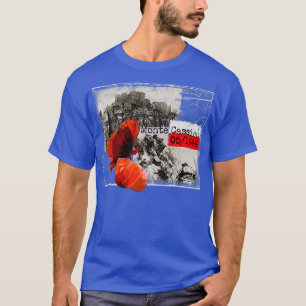 Monte Cassino Italië WW2 T-shirt