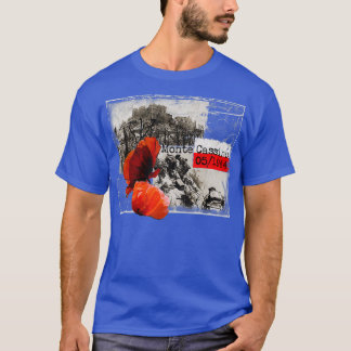 Monte Cassino Italië WW2 T-shirt