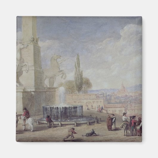 Monte Cavallo, Rome Magneet (Voorkant)