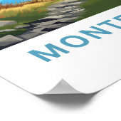 Monte Fitz Roy Argentina Reisprint Poster (Hoek)