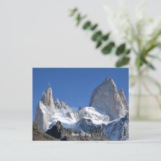 Monte Fitz Roy (Mount Fitz) Briefkaart (Staand voorkant)