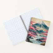 Monte Fuji y Sakura Notitieboek (Binnen)