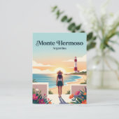 Monte Hermoso Argentinië Briefkaart (Staand voorkant)