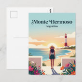 Monte Hermoso Argentinië Briefkaart (Voorkant / Achterkant)