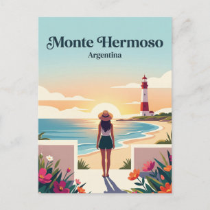 Monte Hermoso Argentinië Briefkaart