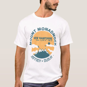 Monte Monadnock New Hampshire - Retro T-shirt