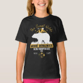 Monte Monadnock New Hampshire - Retro  T-shirt (Voorkant)