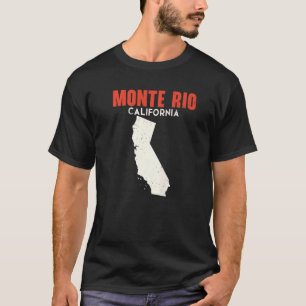 Monte Rio California Verenigde Staten Amerikaanse  T-shirt