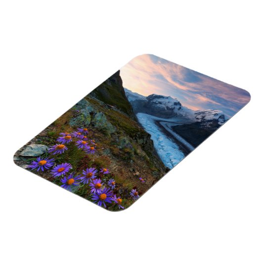 Monte Rosa Glacier | Zwitserland Magneet (Linkerzijde)