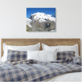 Monte Rosa, Zwitserse Alpen Canvas Afdruk (Insitu (Slaapkamer))