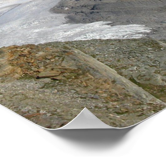 Monte Rosa, Zwitserse Alpen Poster (Hoek)