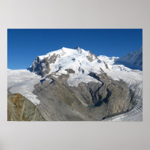 Monte Rosa, Zwitserse Alpen Poster
