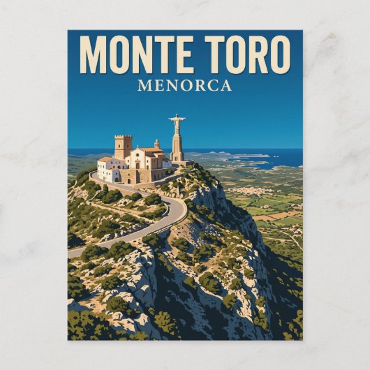 Monte Toro Spanje Briefkaart (Voorkant)