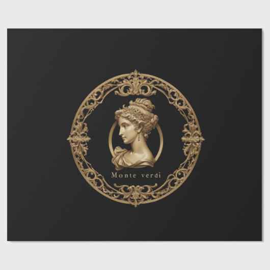 Monte Verdi Geschenkpapier Cadeaupapier (Vlak)