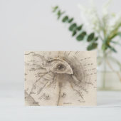 Monte Vesuve Briefkaart (Staand voorkant)