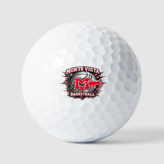 Monte Vista Golfbal Golfballen (Voorkant)