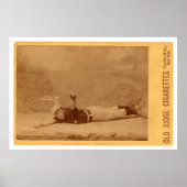 Monte Ward Baseball Kaart 1889 Poster (Voorkant)