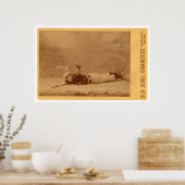 Monte Ward Baseball Kaart 1889 Poster (Keuken)