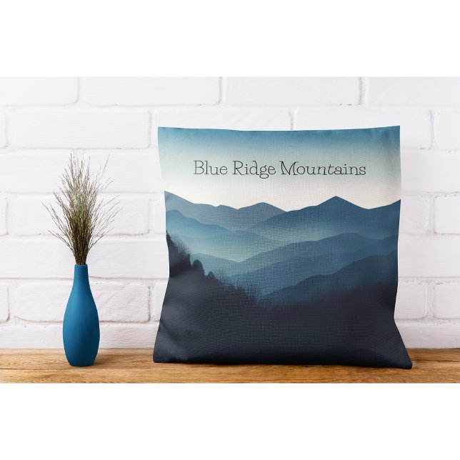 Montebello VA Blue Ridge Mountains Aangepaste Cabi Kussen (Creator heeft geüpload)
