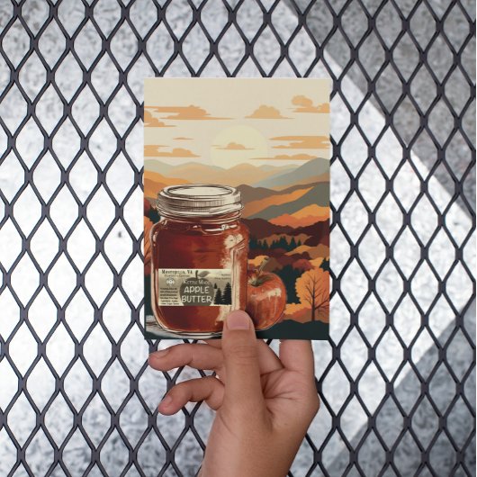 Montebello, Virginia Apple Butter aanpasbaar Briefkaart