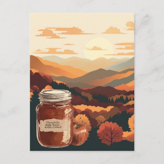 Montebello, Virginia Apple Butter aanpasbaar Briefkaart (Voorkant)