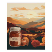 Montebello, Virginia Apple Butter aanpasbaar Perfect Poster (Voorkant)
