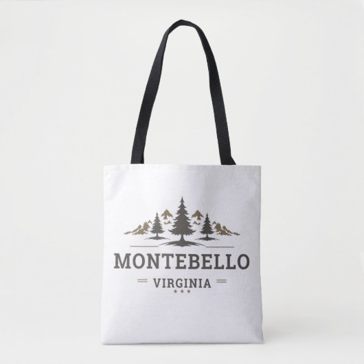 Montebello, Virginia Tote Bag (Voorkant)
