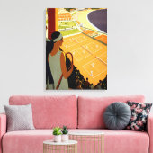 Montecarlo Canvas Afdruk (Insitu (Woonkamer))