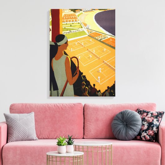 Montecarlo Canvas Afdruk (Insitu (Woonkamer))