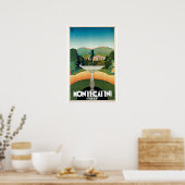 Montecatini Italië  Italiaans reizen Poster (Keuken)