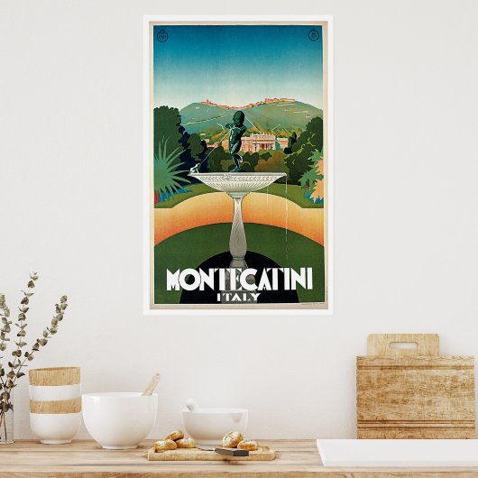 Montecatini Poster (Keuken)
