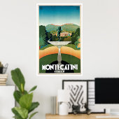 Montecatini Poster (Thuiskantoor)